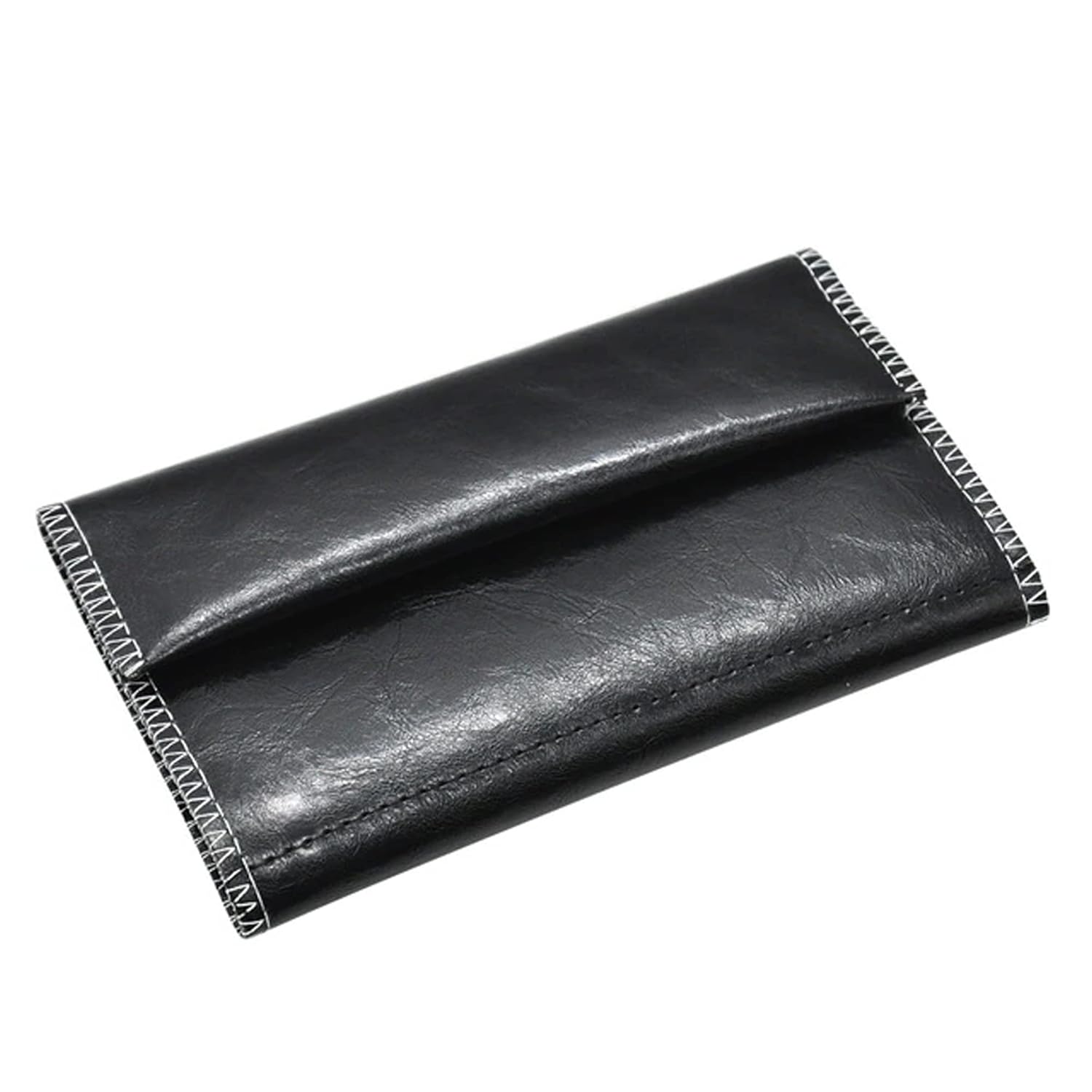 KAV Handcrafted PU Leather Tobacco Pouch - Compact and Lightweight 6.23 x 3.4 inches Size for Travel and Daily Use - Durable and Stylish Holder for Smokers