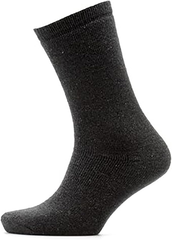KAV Men's Assorted Colour Thermal Socks - Anti Slip Low Cut Ankle Thermal Slipper Sock with Grips for Winter - Thick Warm, UK 7-11