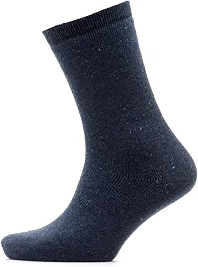 KAV Women Assorted Colour Thermal Socks - Anti Slip Low Cut Ankle Thermal Slipper Sock with Grips for Winter - Thick Warm, UK 4-8