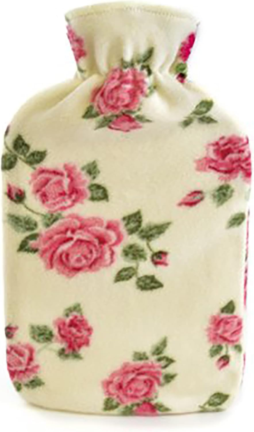 KAV Cute Hot Water Bottle - Ruber Bottle with Low Pile Plush Cover