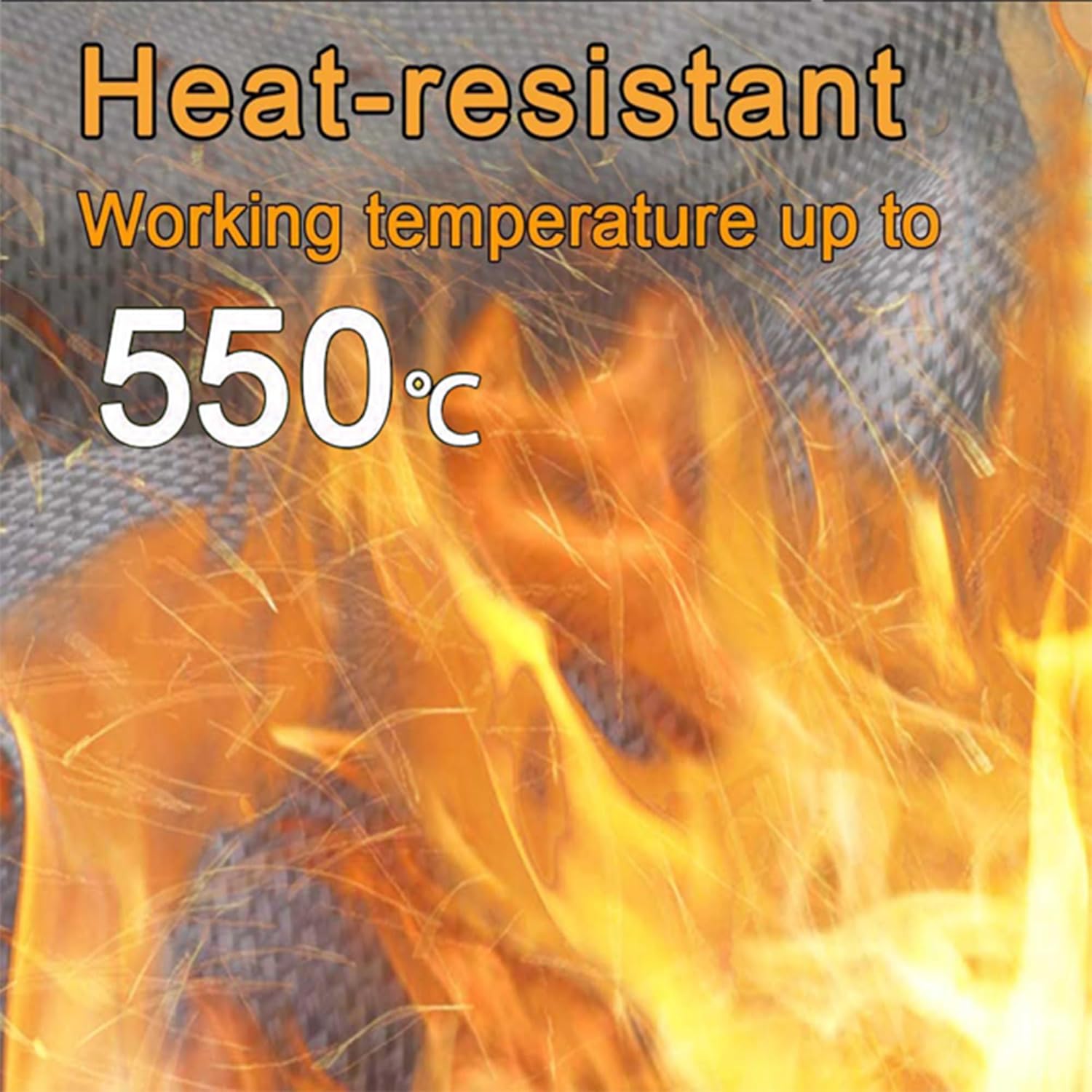 KAV Fire Blanket - Essential Accessories for Home, Kitchen, Caravans, Garages - Protect with Fire Blanket, Guard, and First Response Tools