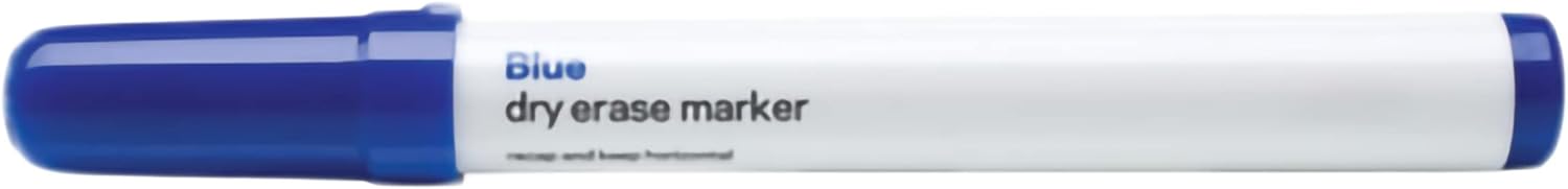 KAV Marker Pens for Office, Schools & Home - Non-Toxic Ink - All-in-One Design with Dry Wipe Eraser - Stylish Markers for Whiteboards, Flipcharts, Notice Boards