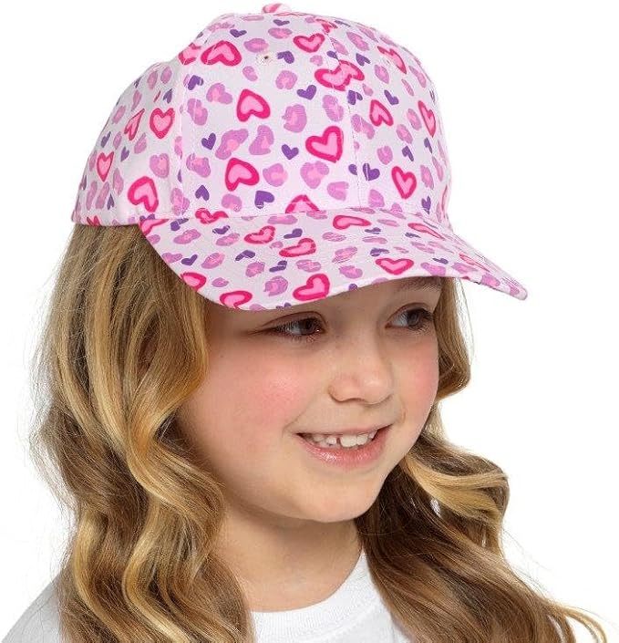 KAV Kids Baseball Cap - Adjustable Hat for Boys and Girls - Sun Protection Hat for Kids Outdoor Activities - Unisex Youth Sports Hat, Running Cap