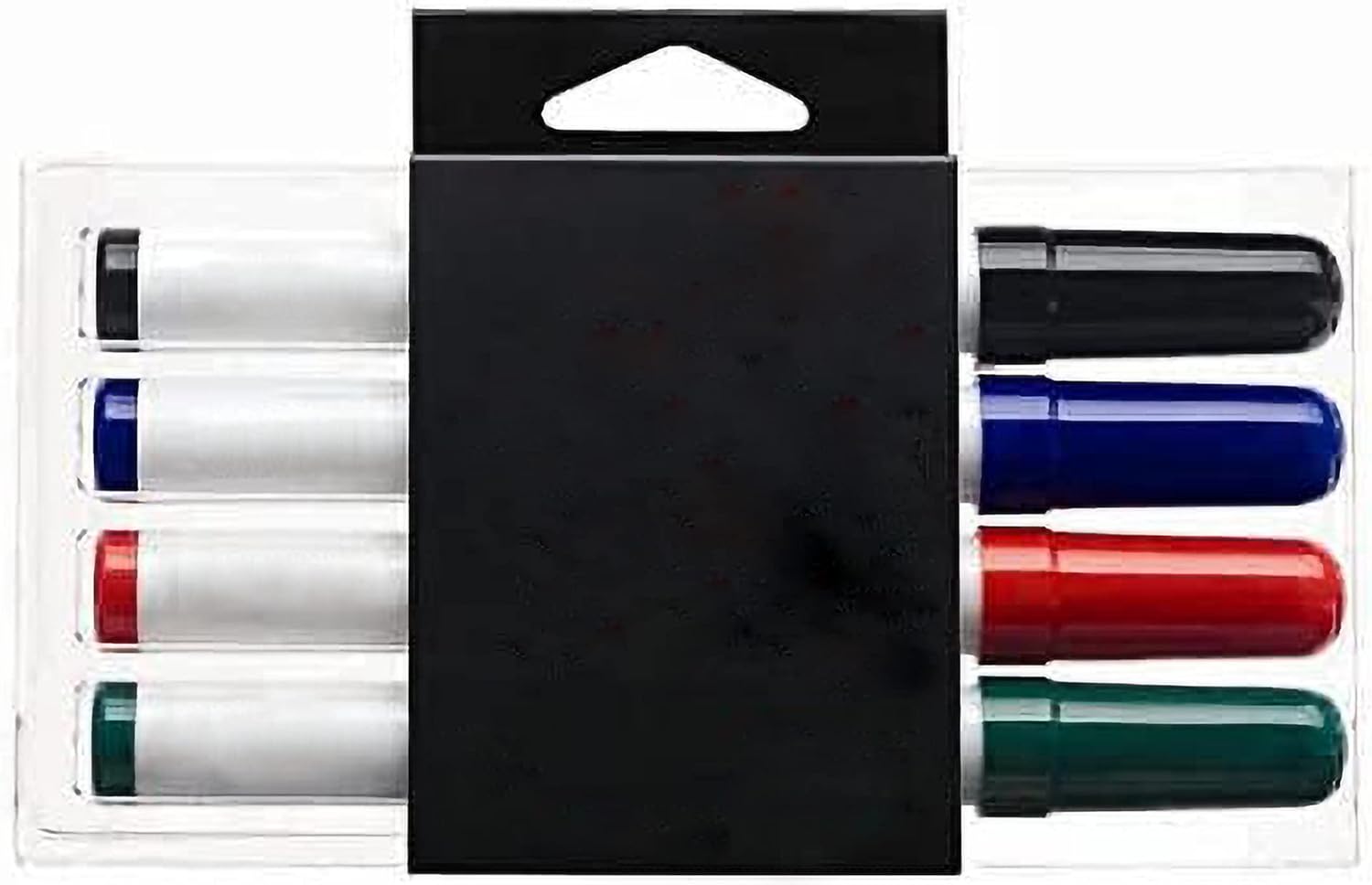 KAV Tabletop Self Stick Flipchart Paper Pad with Dry Erase Pens - 58.5x50cm Plain 20 Sheets with Non-Toxic Markers for Notice Boards - Office, School, Home Notes