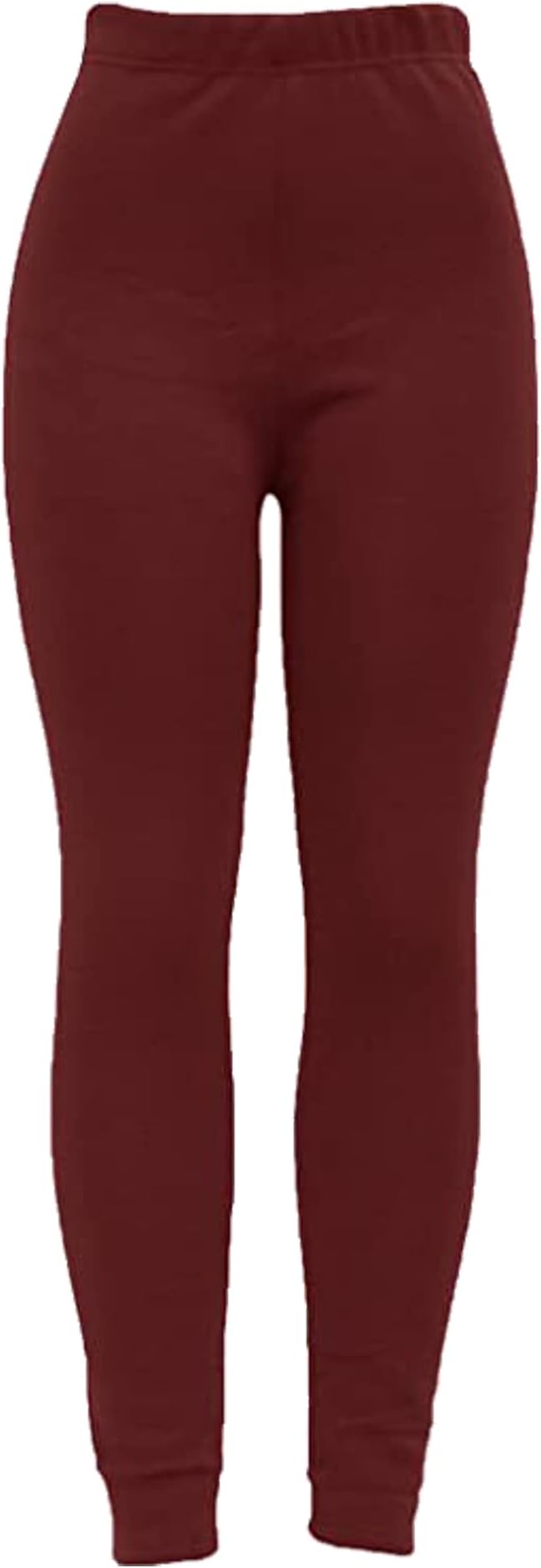 KAV Ladies Winter Thermal Tights Fleece Lined Warm Leggings - Footies Tight for Women - Winter Bottoms Stretchy Tights - One Size