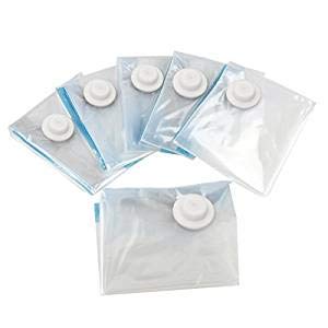 KAV - 6 Pack Vacuum Compressed Storage Saving Bags (Choose your size from Drop down) Clothing, Duvets, Bedding, Pillows, Curtains, Travelling-New