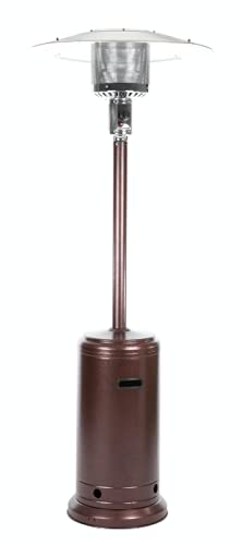 Home Essential PRE-ARRIVAL OFFER Outdoor Gas Patio Heater - Out Door Gas Heater - 212cm Tall Standing Patio Heater WITH FREE WEATHERPROOF COVER