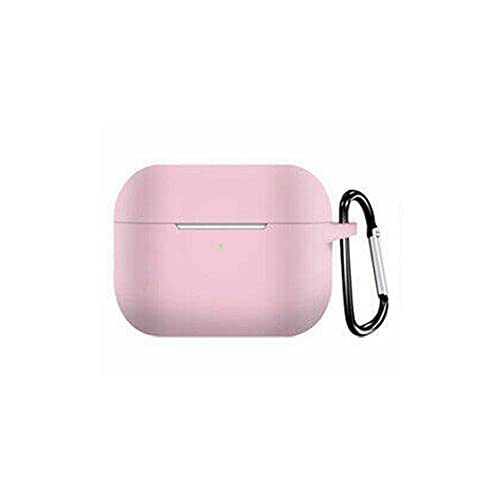 KAV Silicone Cover With Key Chain For Apple AirPods 3 3rd Generation - Waterproof, Light Weight, Shockproof and Protective Charging Case