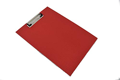KAV- A4 PVC Foolscap Standard Clipboard Clip Board (Choose Your Colour Black/Blue/RED and Qty from Drop Down)