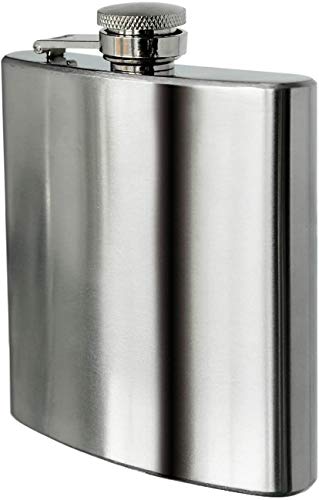 KAV 8oz Hip Flask Gift Set Stainless Steel Pocket Whiskey Flask for Men/Women Climbing Bar Party Drinker