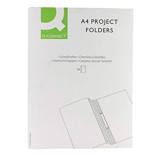 QConnect A4 Project Folder Blue, Pack of 25 1st Choice Distribution