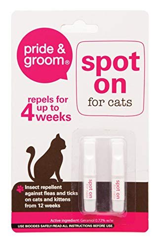 Cat Flea & Tick Drops Spot On Pride & Groom