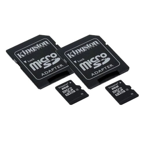 Panasonic Lumix DMC-XS1 Digital Camera Memory Card 2 x 8GB microSDHC Memory Card with SD Adapter (2 Pack)