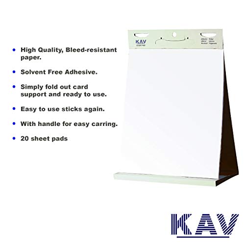Meeting Chart with Blank Pages, 70 gr/m² A1 paper (58,5 x 50 cm)