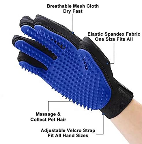 Pet Grooming Glove, Pet Massage Glove, Dog Glove, Cat Brush Glove, Cat  Glove, Cat Grooming Glove, Cat Massage Glove, Cat Brush Glove(one Pair)