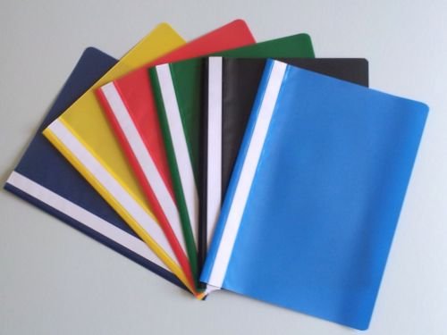 A4 Report Project Document Files Folders 2 Prong Choice Of Colour (Pack of 5)