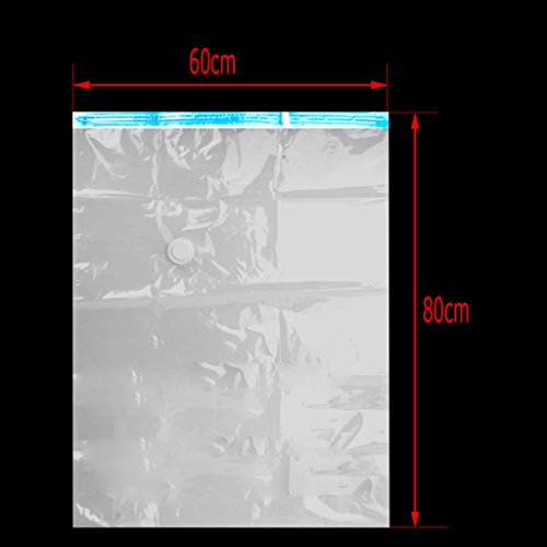 1 x Vaccum Seal Compressed Storage Bag Space Saver Saving 60x80cm