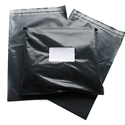 1000 Black Mailing Postal Bags Strong Plastic Polythene Mixed Grey Plastic Mailing Mail Post Postage Bags