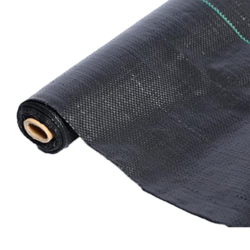 KAV Weed Control Membrane Cover and Plants Barrier Sheet for Ground Plants - UV Stabilised Fabric for Garden Sheet, Patios, Flower Beds, Landscaping, Landscape and Walkways