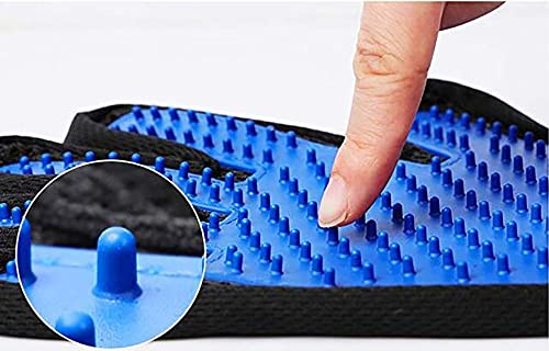 KAV Pet Brush Bathing Massage Glove - Multi Functional and Flexible Fur Remover Groom for Dogs, Cats, Horses and Rabbits - 260 Silicone Grooming Tips (1 pair)
