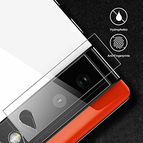 KAV 9H Hardness Camera Lens Protector for Google Pixel 6 PRO - Anti Scratch, Bubble Free Case - Nano-Electrostatic Automatic Adsorption Technology Featured Tempered Glass Cover