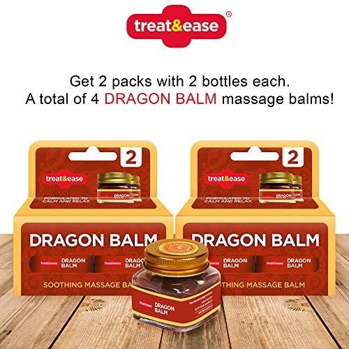 4pk Dragon Balm Soothing Massage Cream