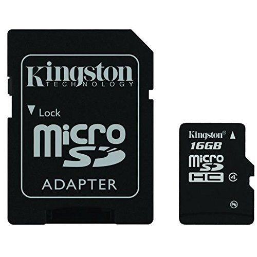 Bundle 16GB Kingston Original Micro SD Memory With Adapter Card Case For Samsung S6810 Galaxy Fame