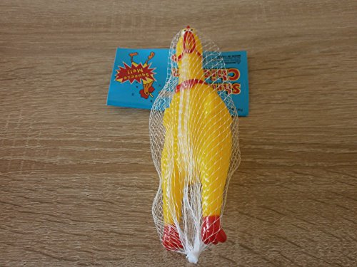 Unbekannt Value pack 3 PCS Screaming Chicken Squeaky Chicken - yellow Dog Toy fun