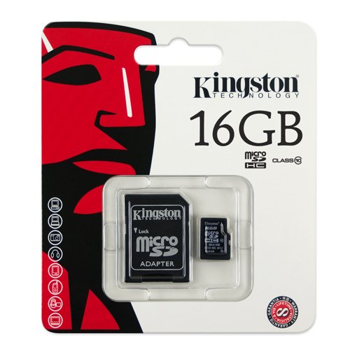 Kingston LG Optimus 2x 16GB Class 10 MicroSDHC MicroSD HC Memory Card For Mobile