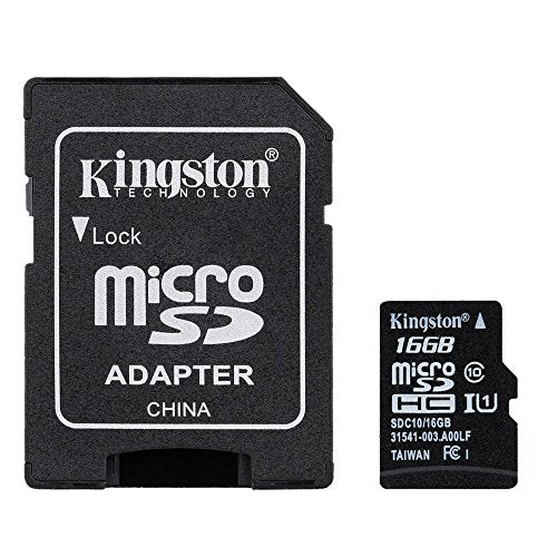 Kingston Class 10 48MB/S Maximum Speed 8Gb 16Gb 32Gb 64Gb Microsd TF Flash Memory Card with Card Adapter