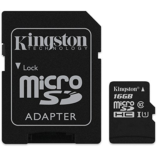 Kingston 16GB Class-10 Micro SDHC Memory Card for Samsung Galaxy S8,S8Plus, S9,S9Plus, S7,S7Edge, J3,J5,J6,J6Plus, A3,A5,A6,A7,A8, Galaxy Note8, Note9, Galaxy Core,Core Plus,Core Advance Fresh,Round,Golden,Grand 2,Win Pro,Galaxy S Duos 2